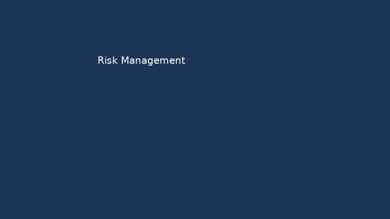 Risk Management